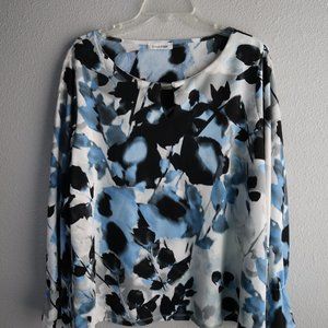 Colorful Calvin Klein Blouse